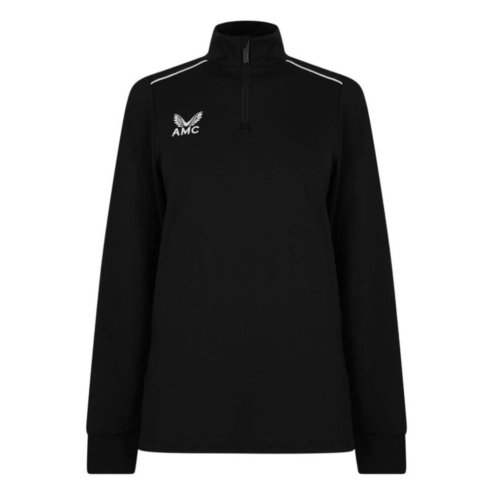 Castore Womens/Ladies AMC Long-Sleeved Sweatshirt / Black